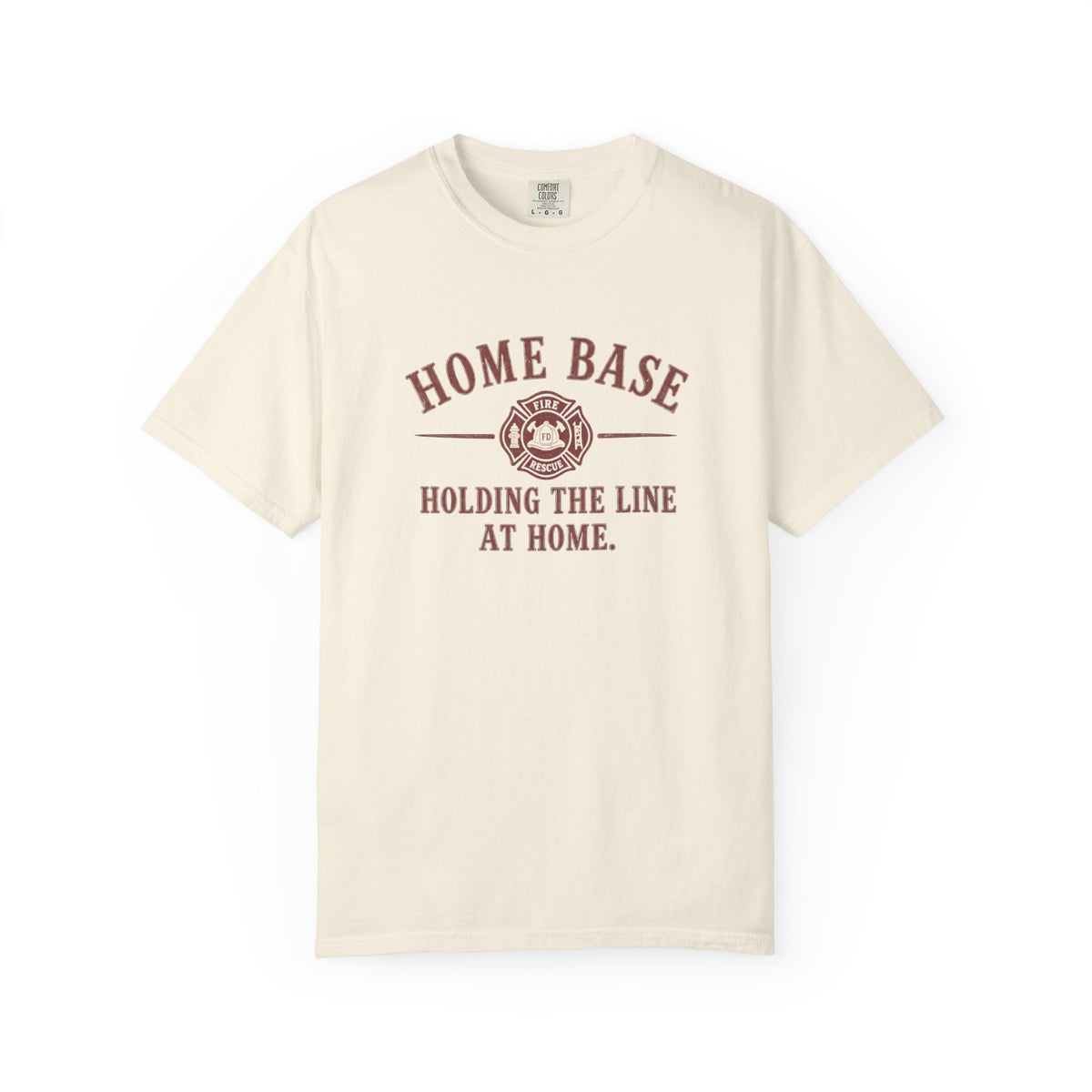 Home Base Fire T-Shirt, front