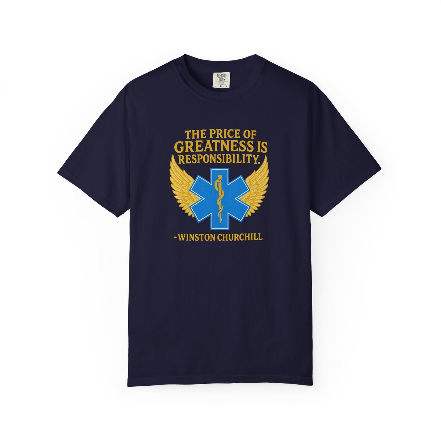 Price of Greatness T-shirt, front
