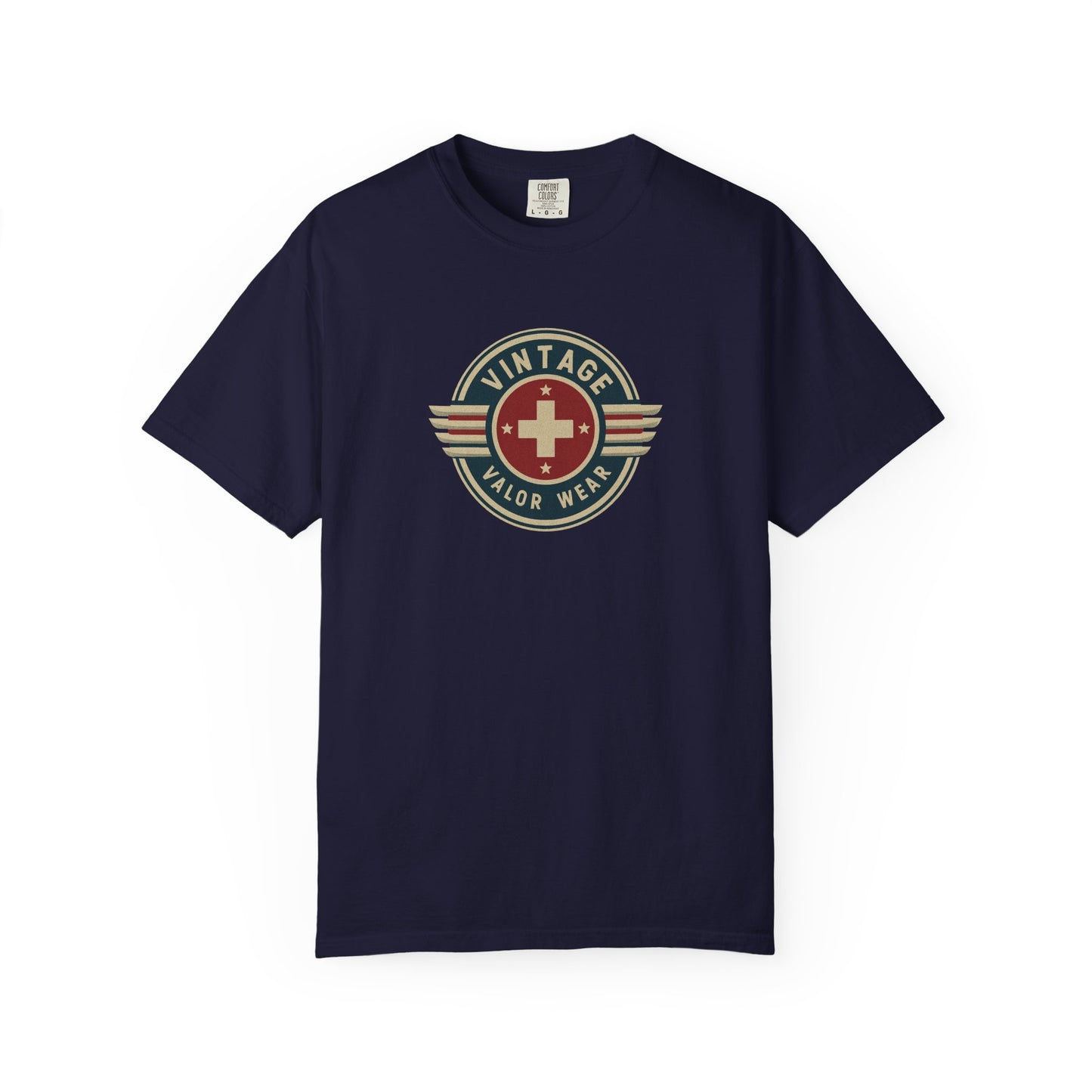 Vintage Valor Wear T-shirt, front