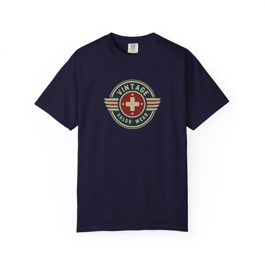 Vintage Valor Wear T-shirt, front