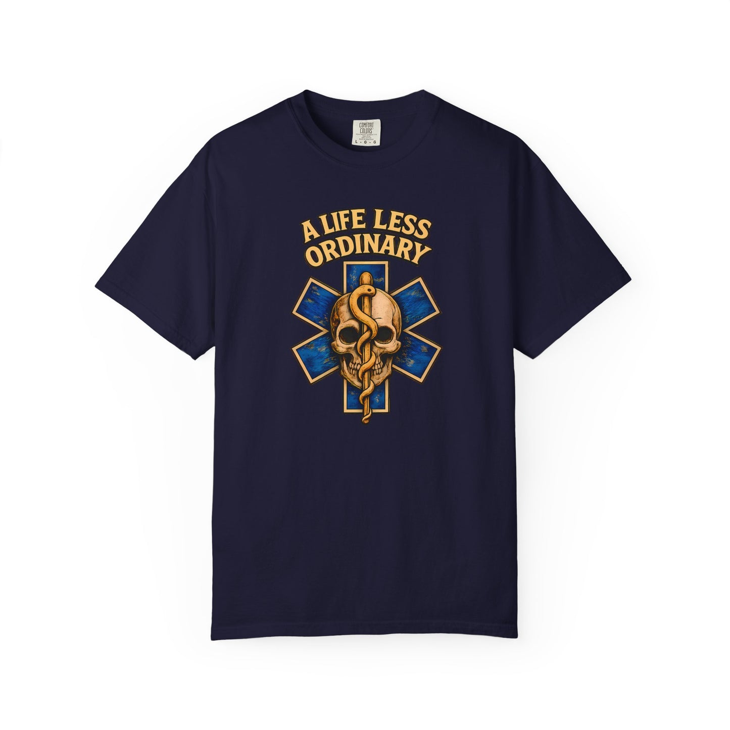 Less Ordinary Skull T-Shirt, front