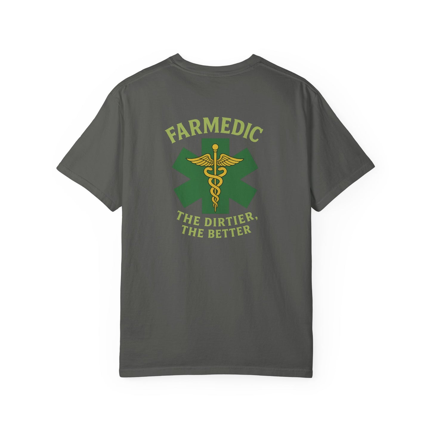 Farmedic T-shirt, back/front logo