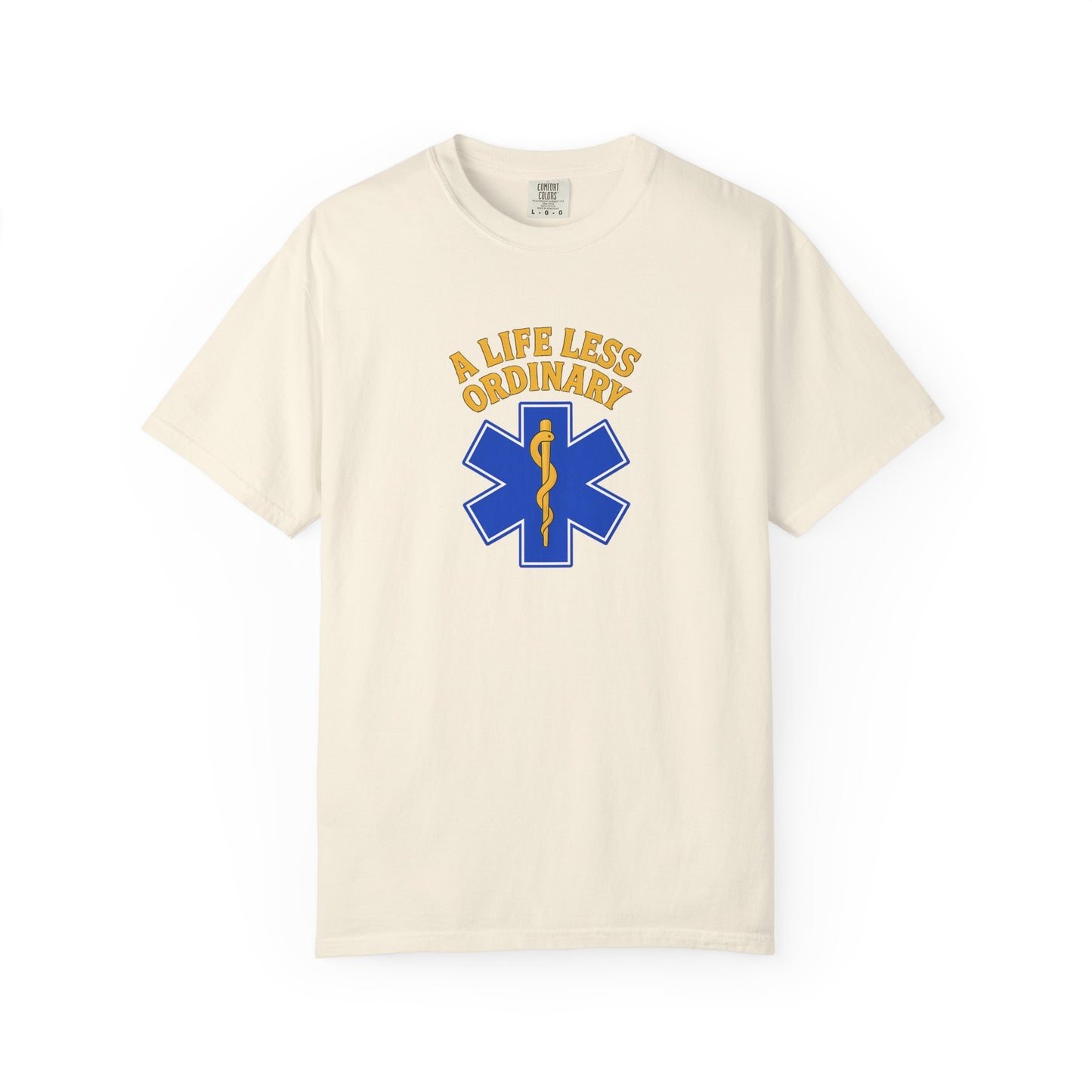 Life Less Ordinary T-shirt, front