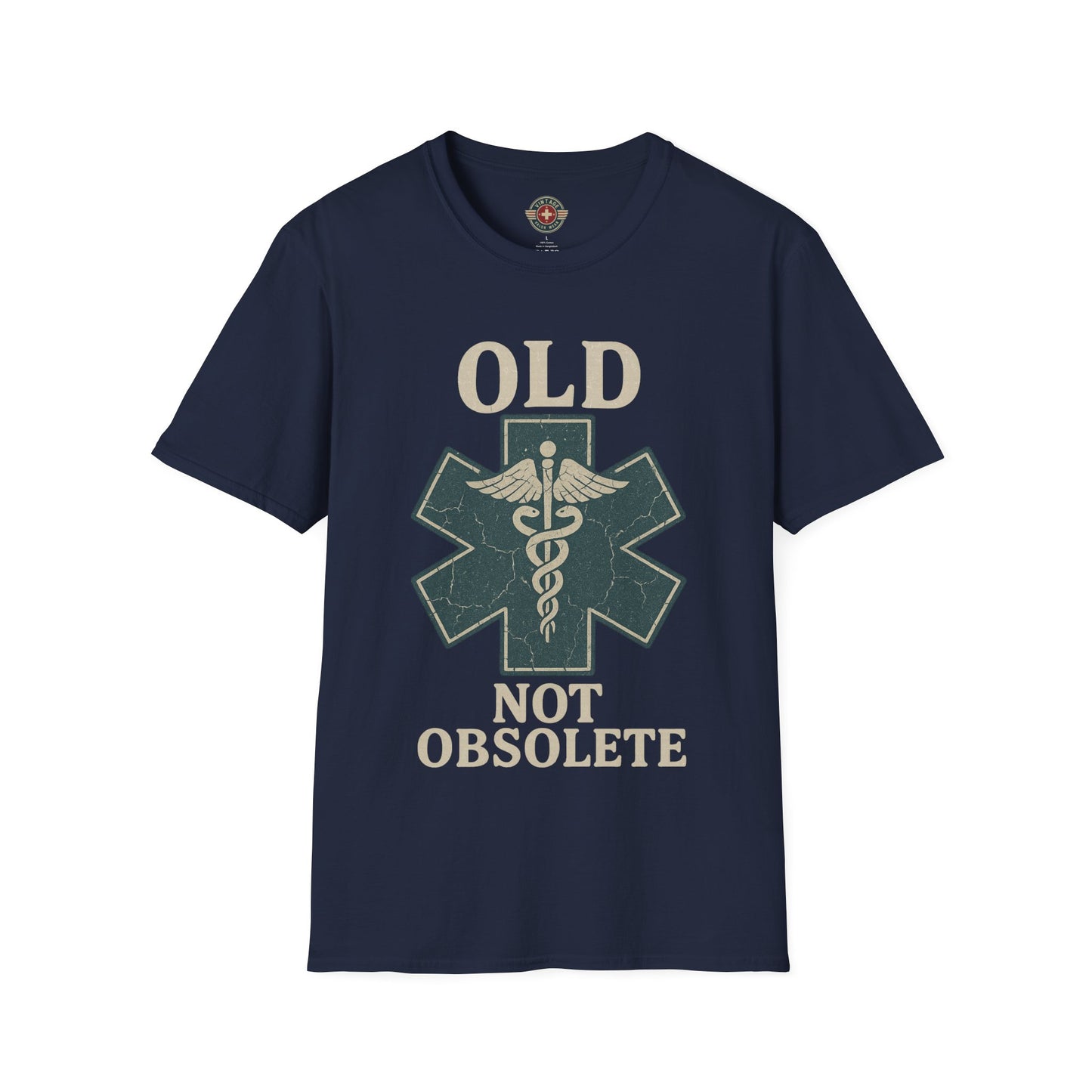 Not Obsolete T-Shirt EMS, front