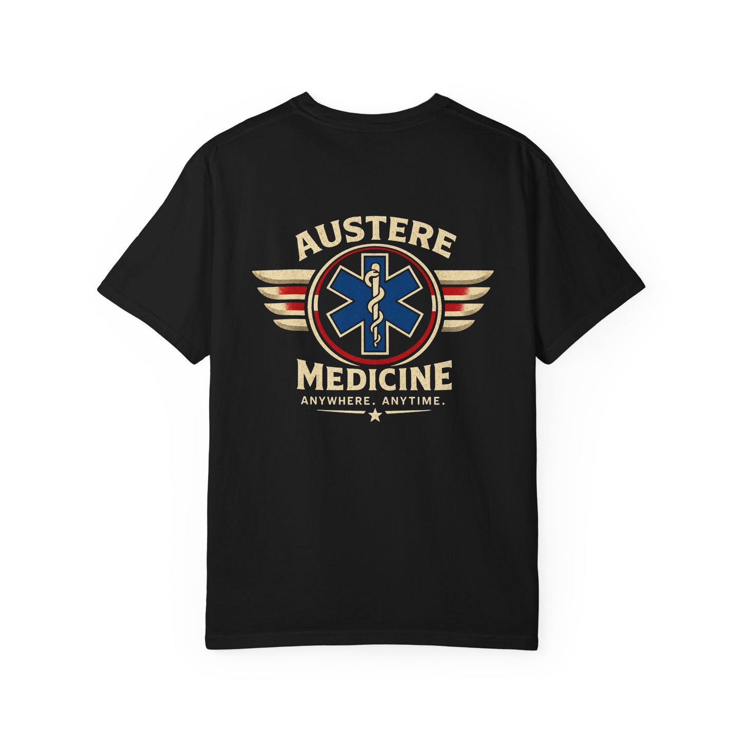 Austere Medicine T-Shirt, back/front logo