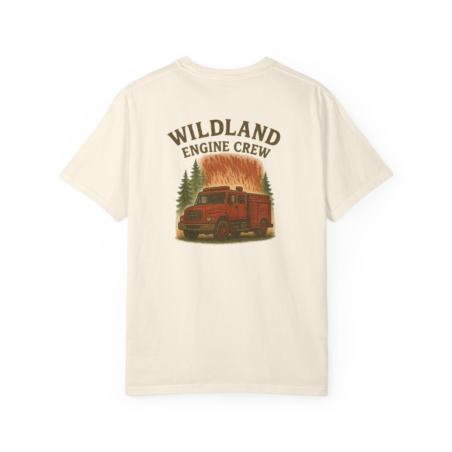 Engine Crew T-shirt (style 1), back