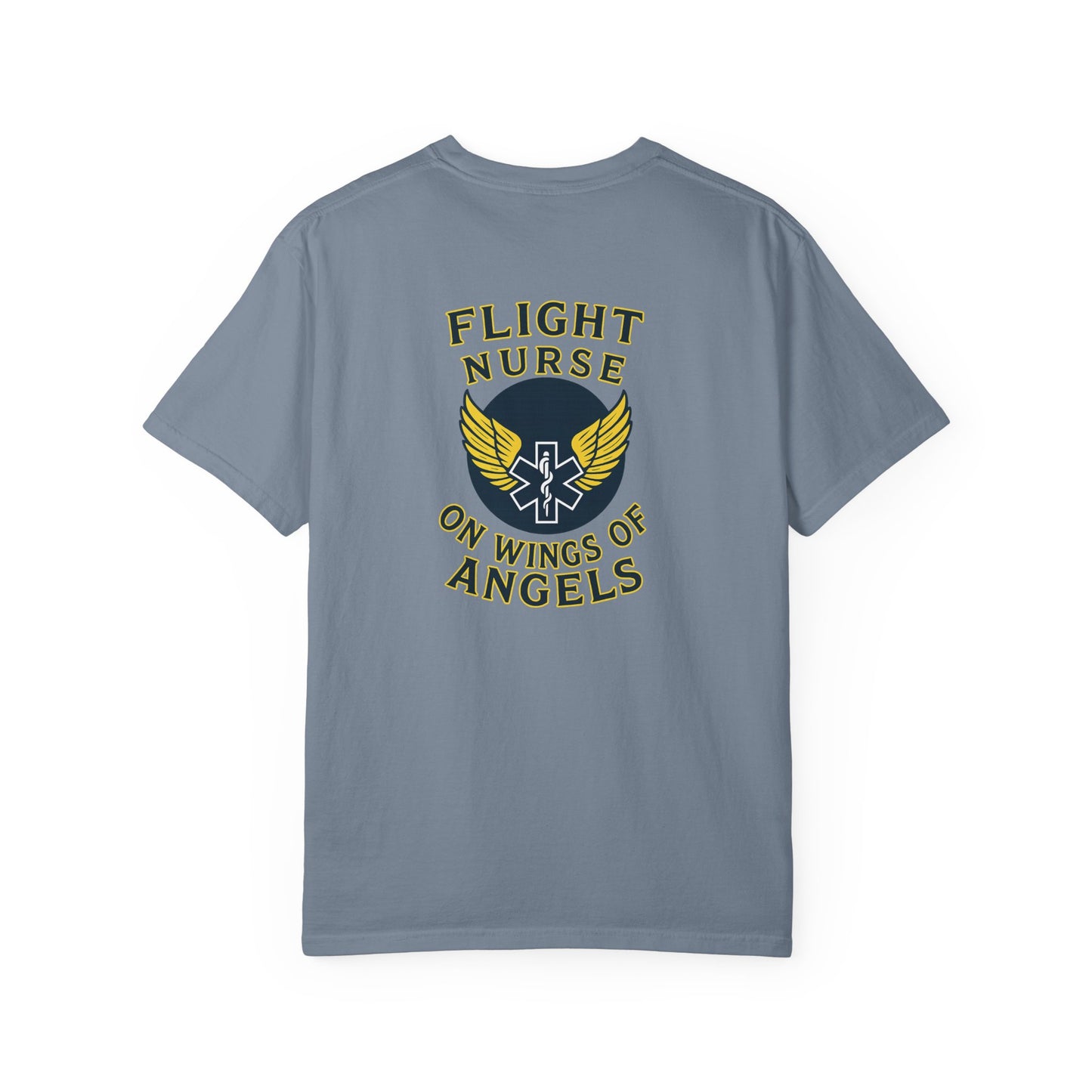 Flight Nurse Angel Wings T-shirt, back
