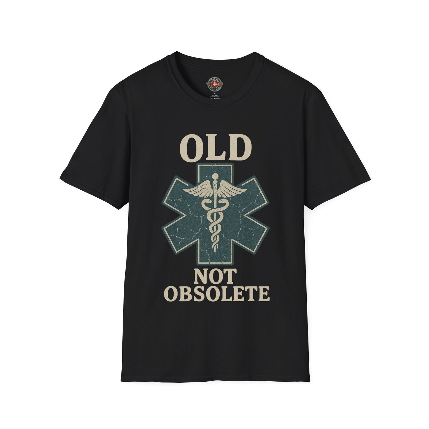 Not Obsolete T-Shirt EMS, front
