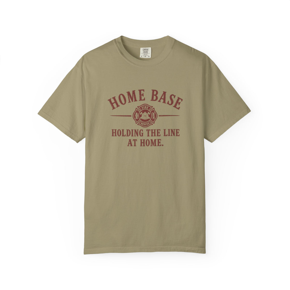 Home Base Fire T-Shirt, front