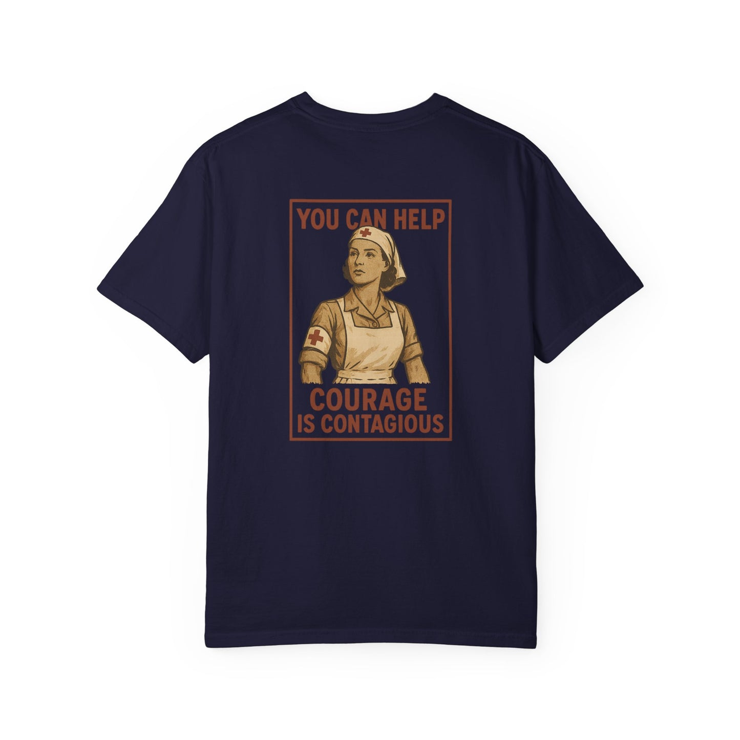 Nurse Courage T-shirt, back