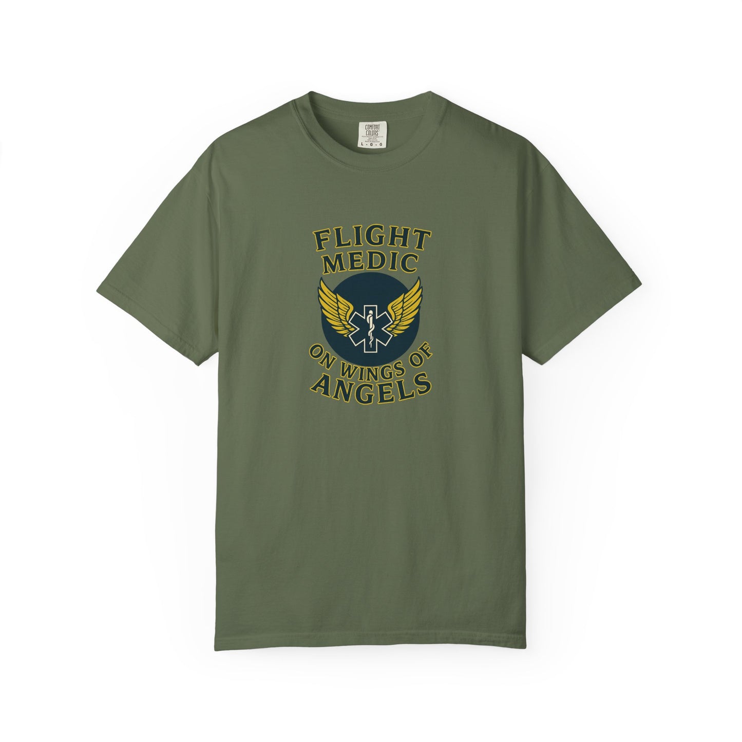 Flight Medic Angel Wings T-shirt, front