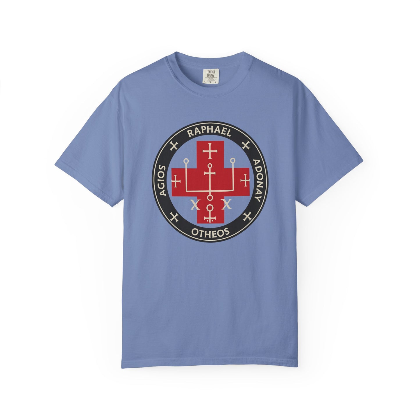 Sigil of St. Raphael Medicine T-shirt, front