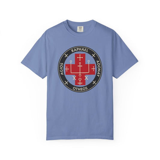 Sigil of St. Raphael Medicine T-shirt, front