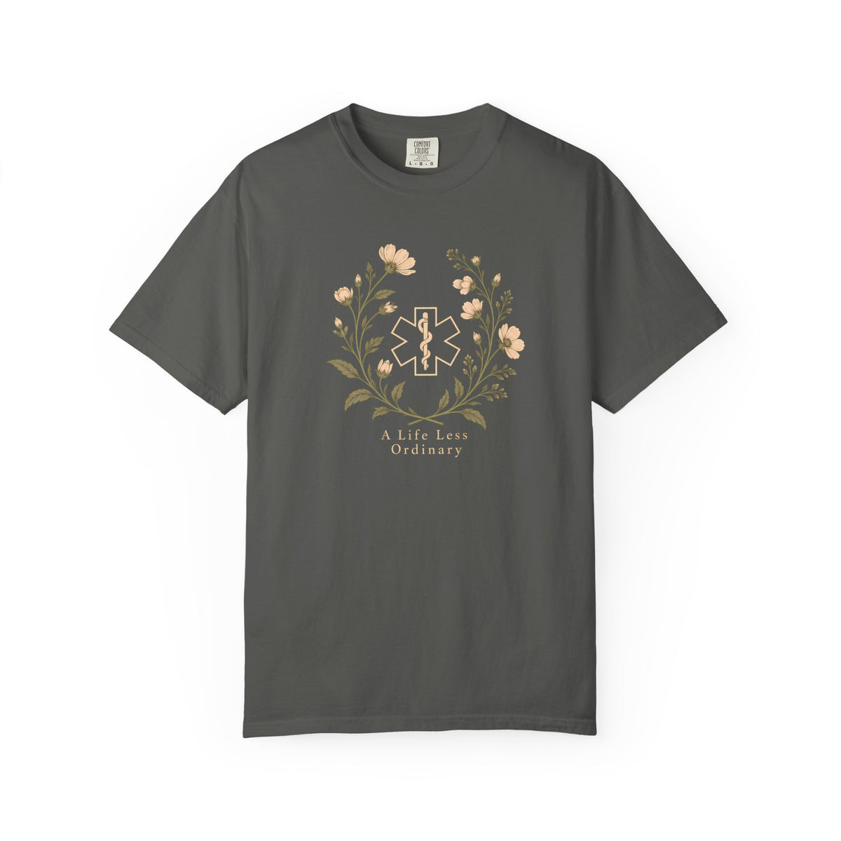 Life Less Ordinary Botanical T-Shirt, front