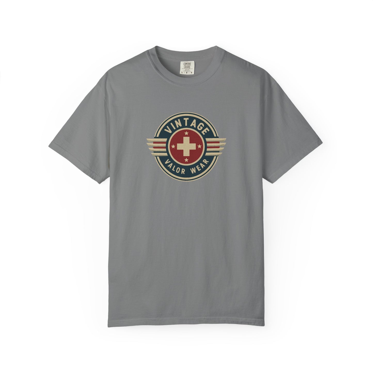 Vintage Valor Wear T-shirt, front