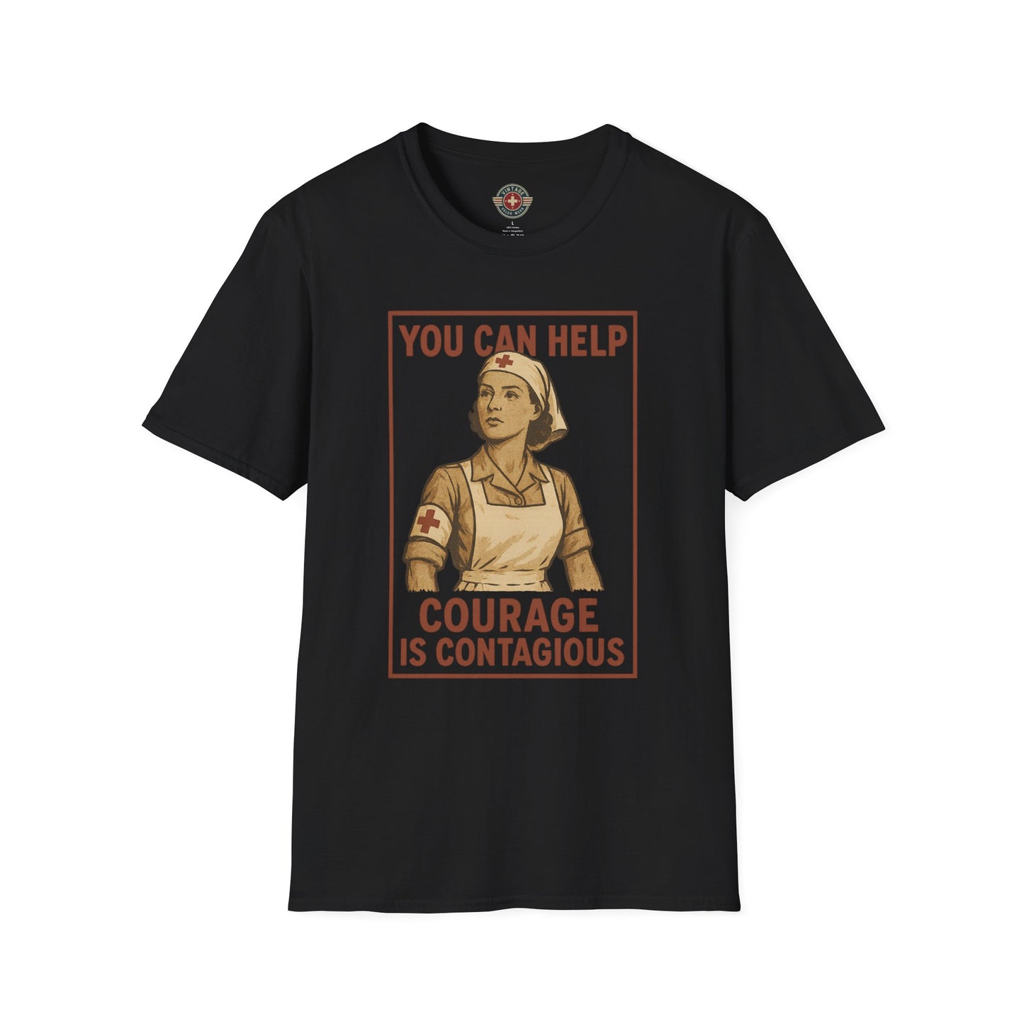 Nurse Courage T-Shirt, front