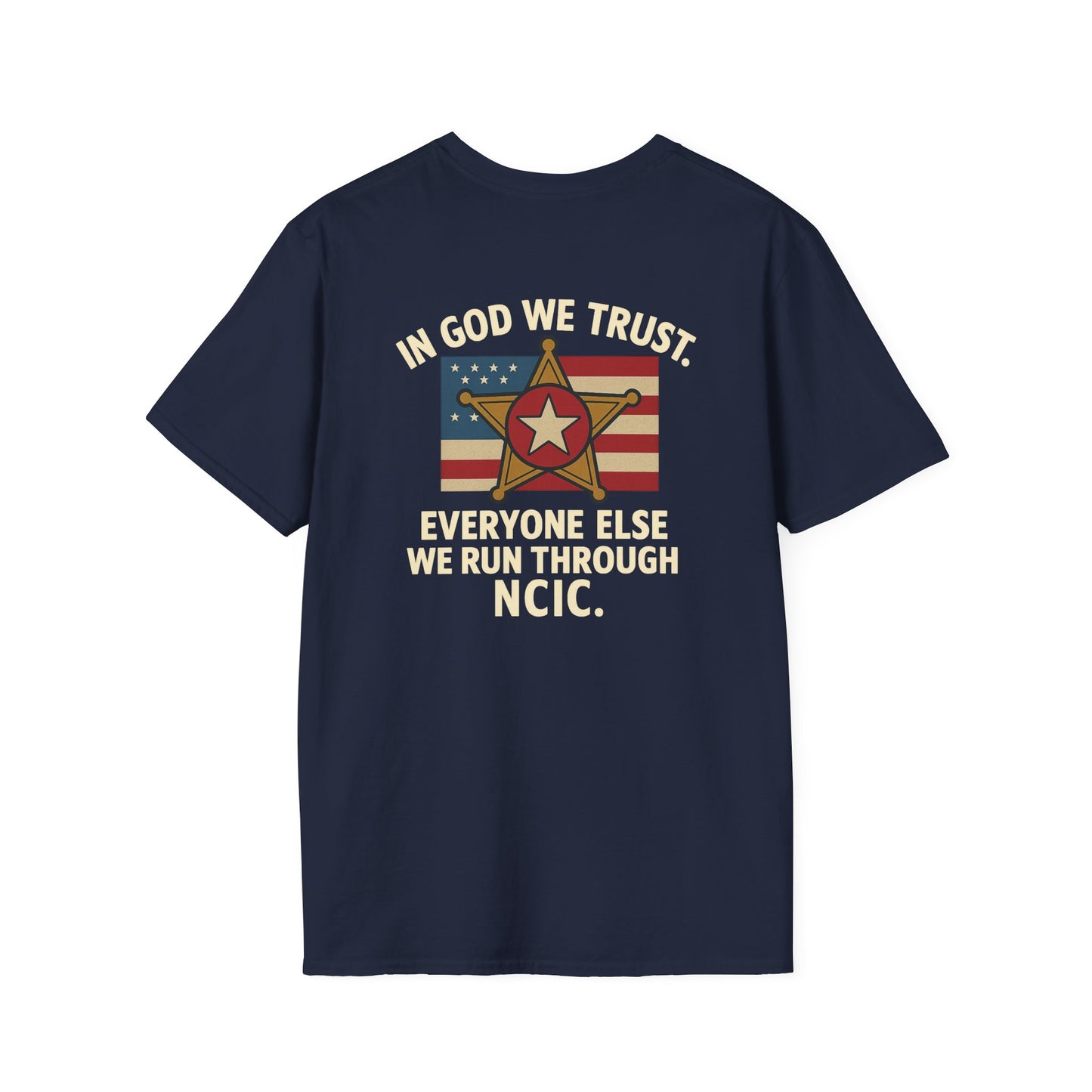 NCIC T-Shirt, back