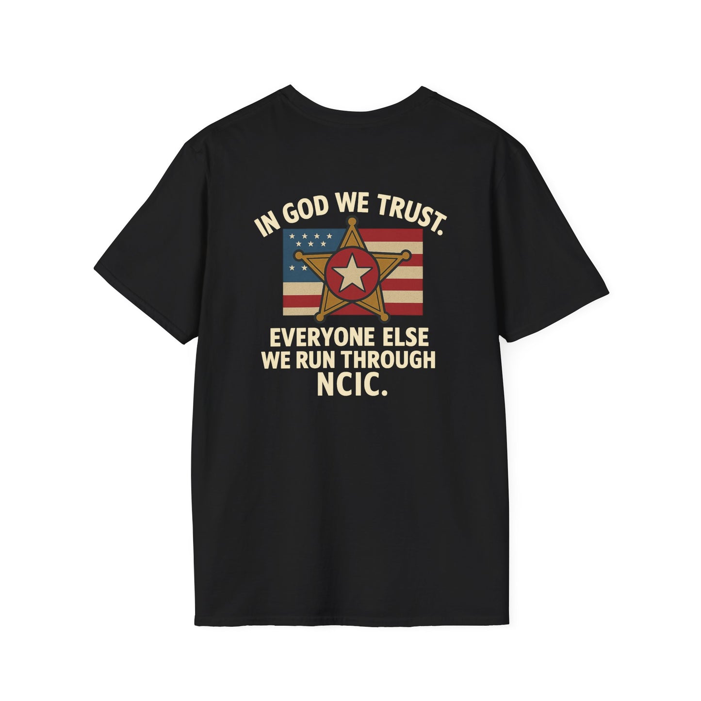 NCIC T-Shirt, back