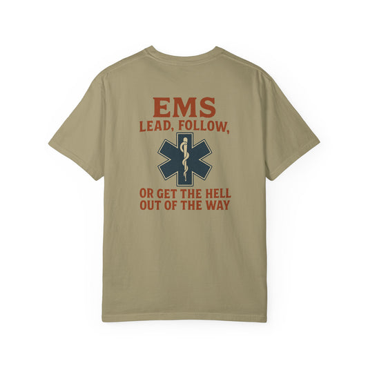 Lead Follow T-shirt, back/front logo