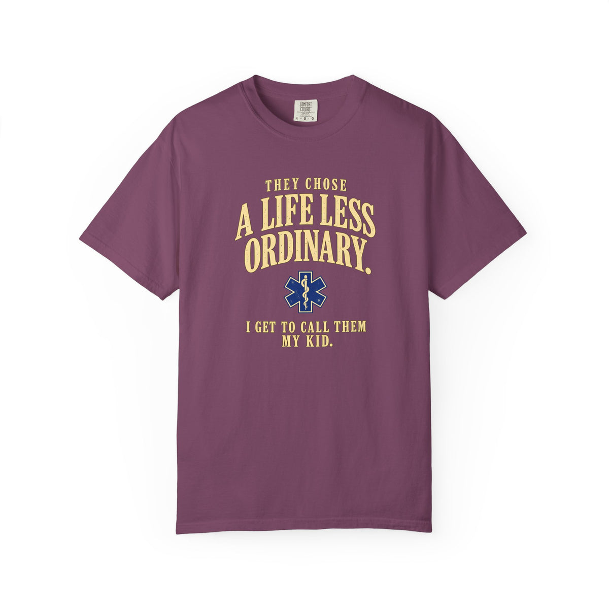 Call Them My Kid EMS T-Shirt, front