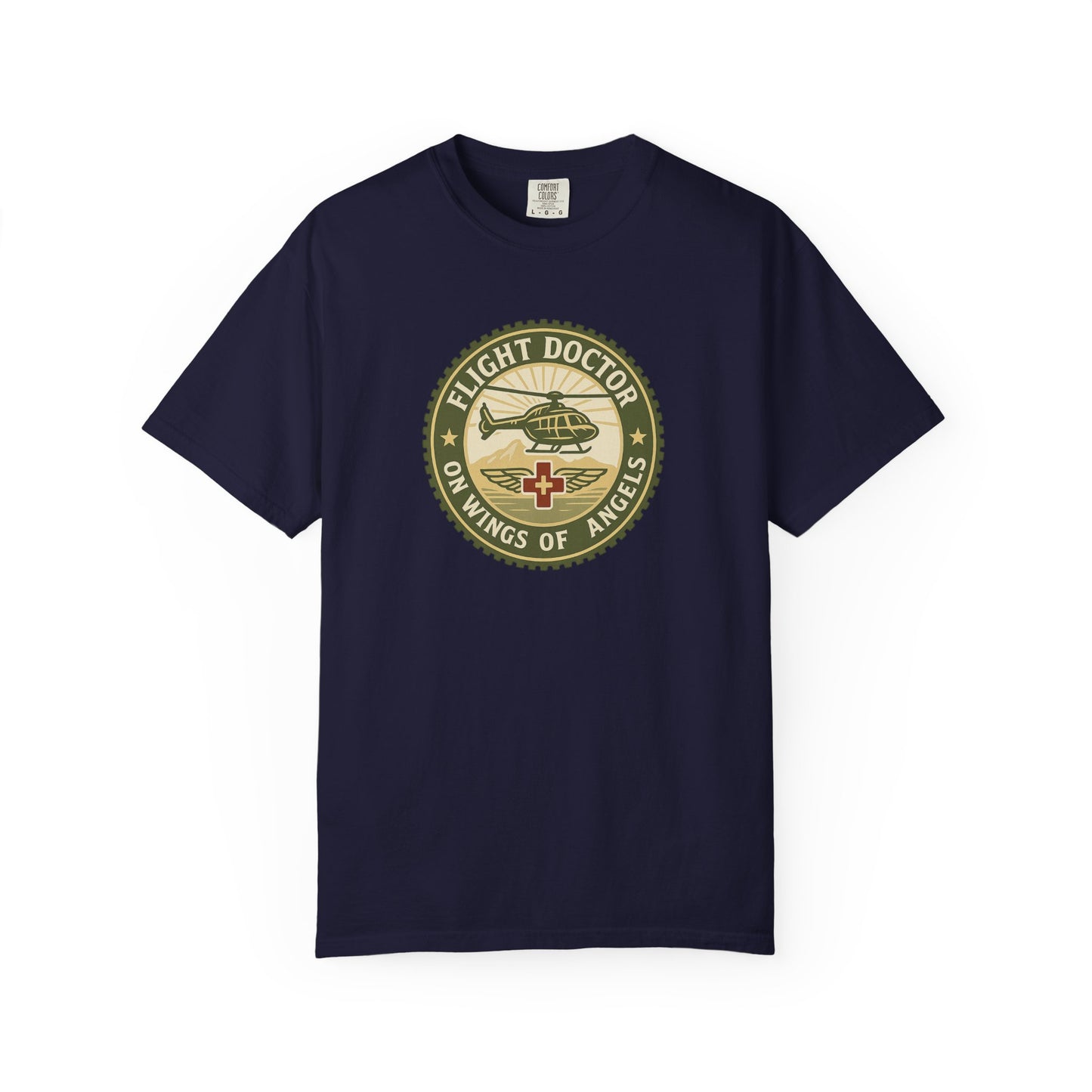 MEDEVAC Flight Doctor T-shirt, front