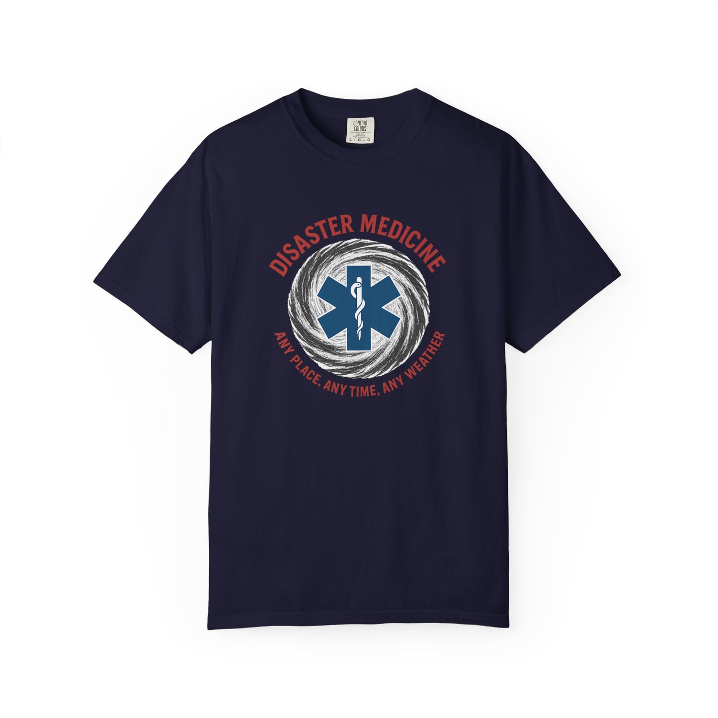 Disaster Medicine T-shirt, front