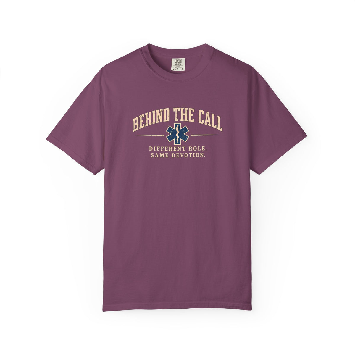 Behind the Call EMS T-Shirt, front