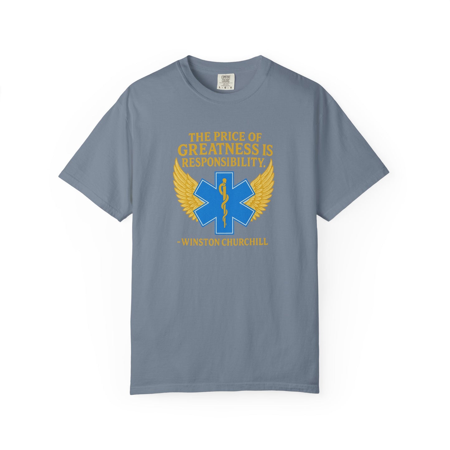 Price of Greatness T-shirt, front