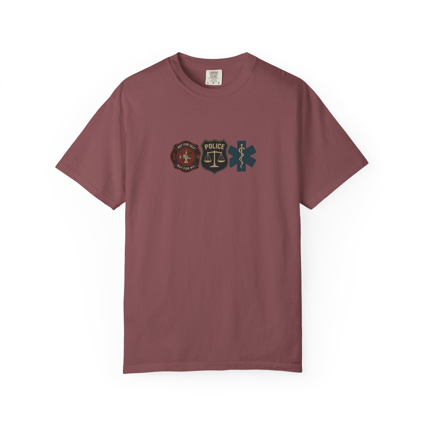 Winston Churchill Quote Brotherhood T-Shirt, back/front logo