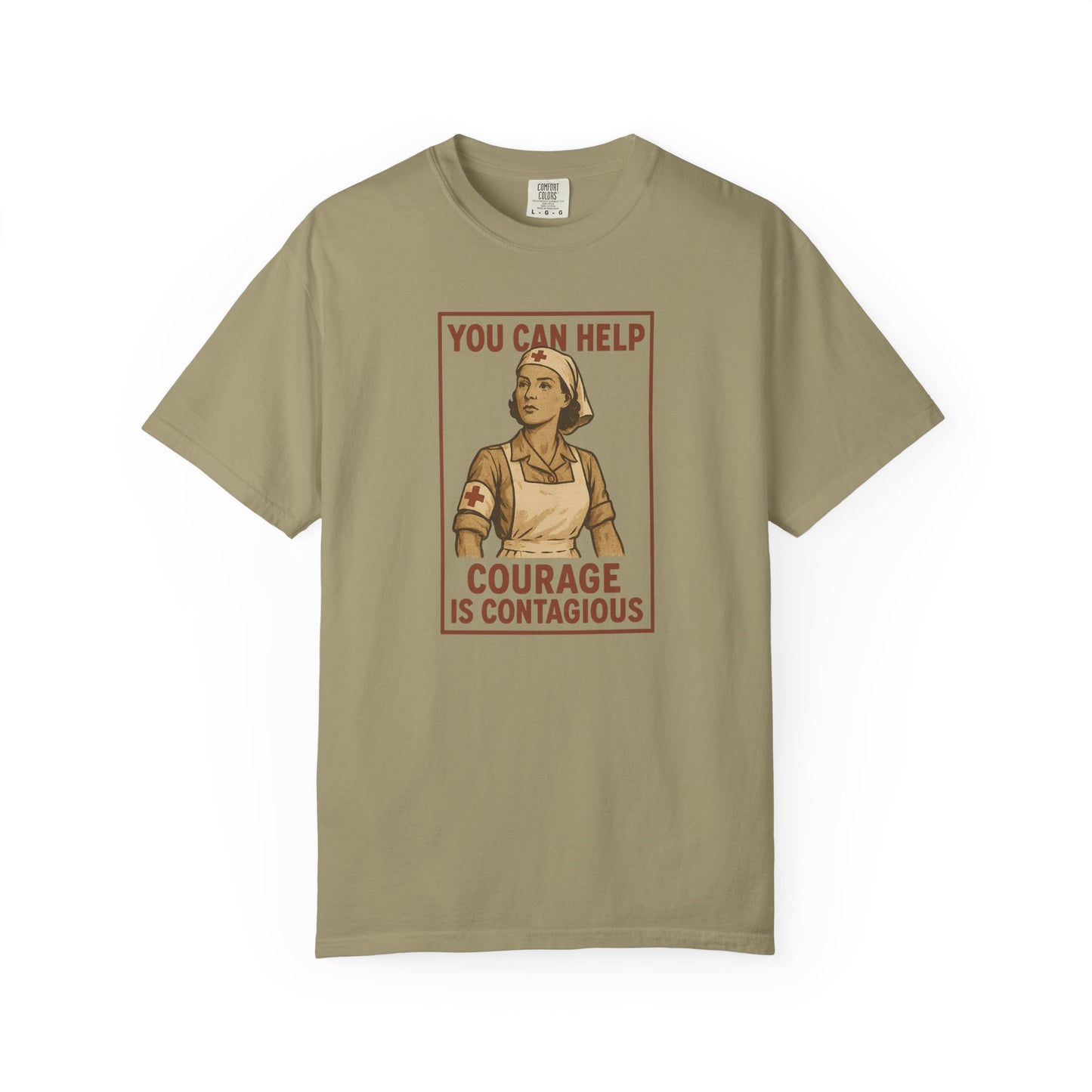 Nurse Courage T-shirt, front