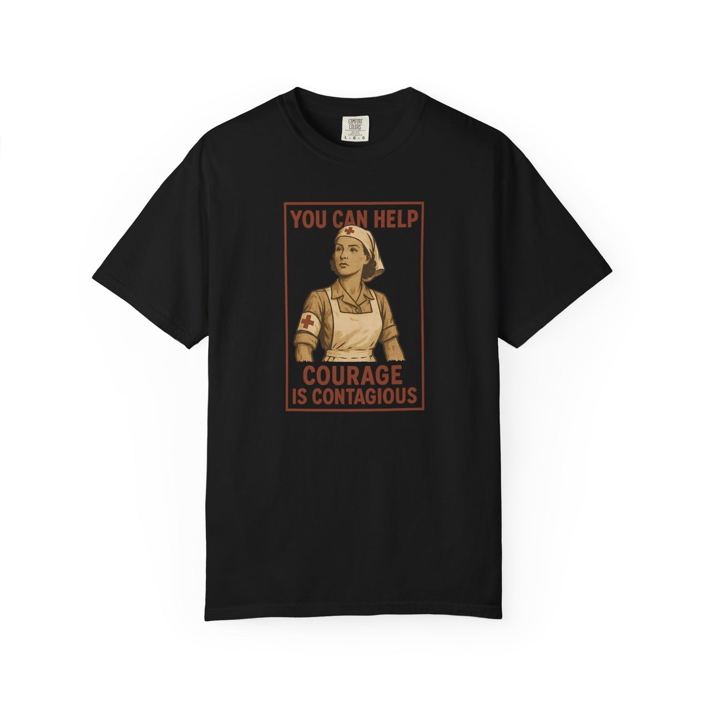 Nurse Courage T-shirt, front