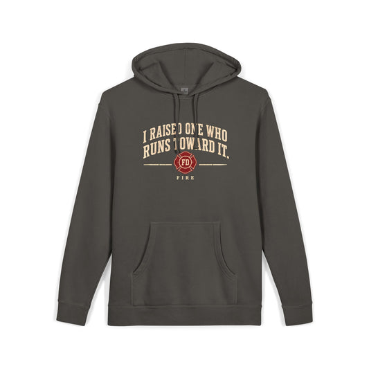 I Raised One Fire Pigment Dyed Hoodie