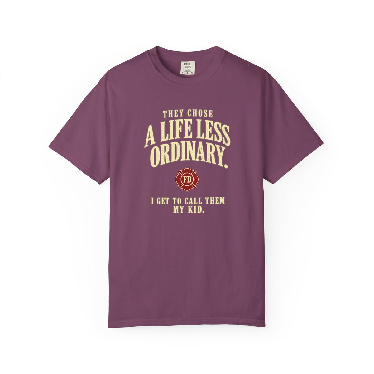 Call Them My Kid Fire T-Shirt, front