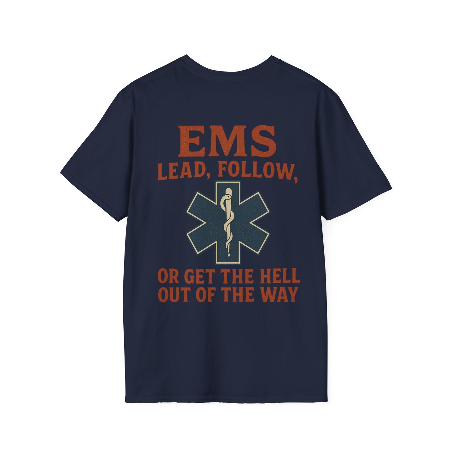 Lead Follow T-Shirt EMS, back/front logo