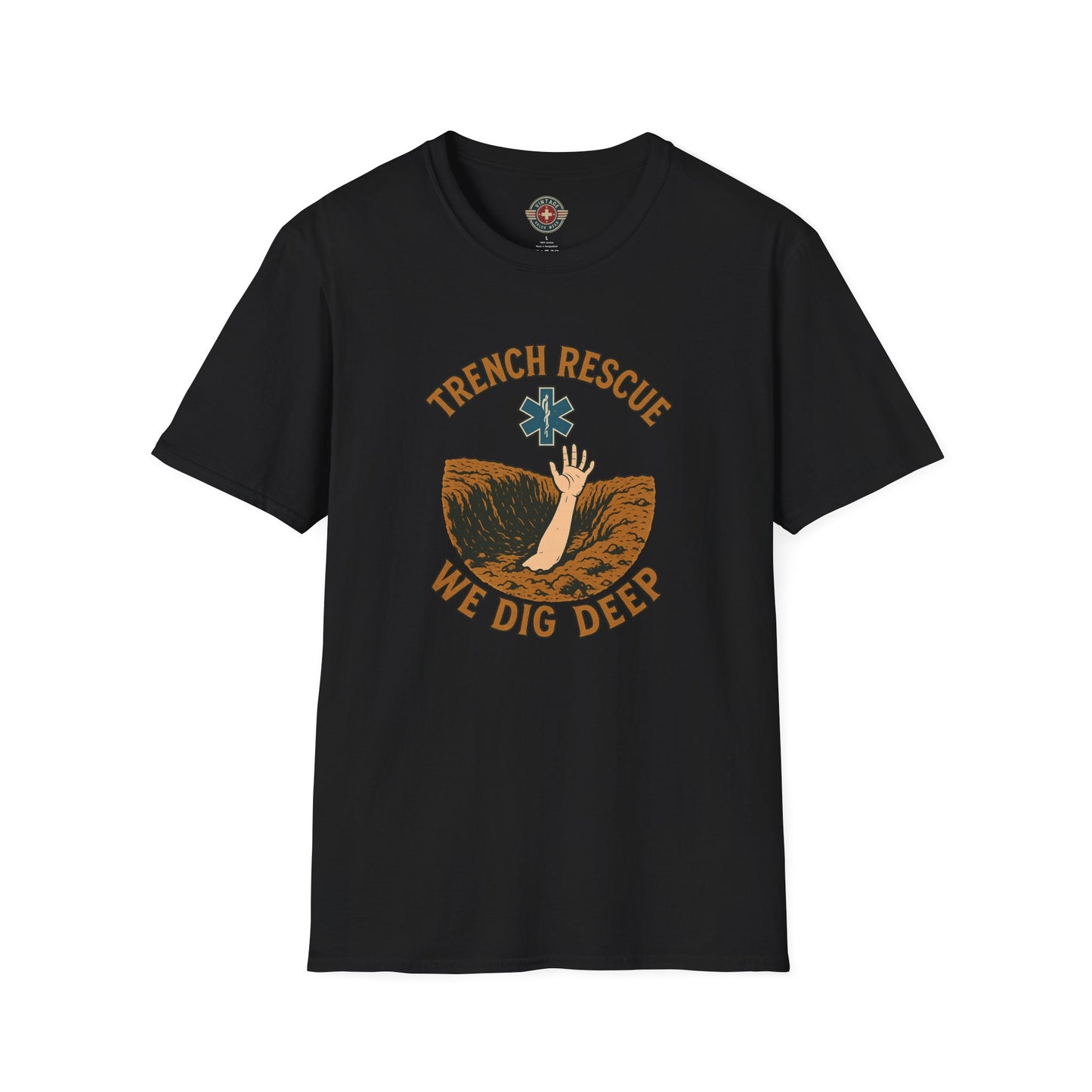 Trench Rescue T-Shirt, front