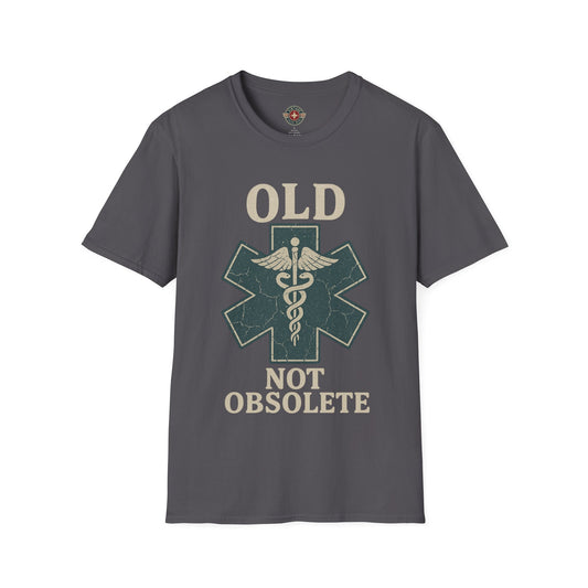 Not Obsolete T-Shirt EMS, front