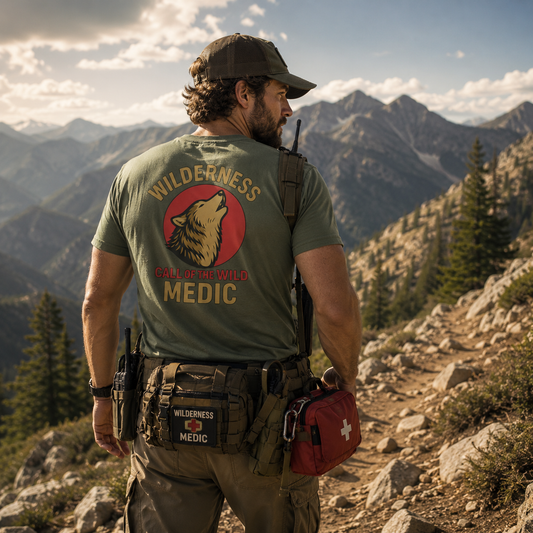 Wilderness Medic T-shirt, back