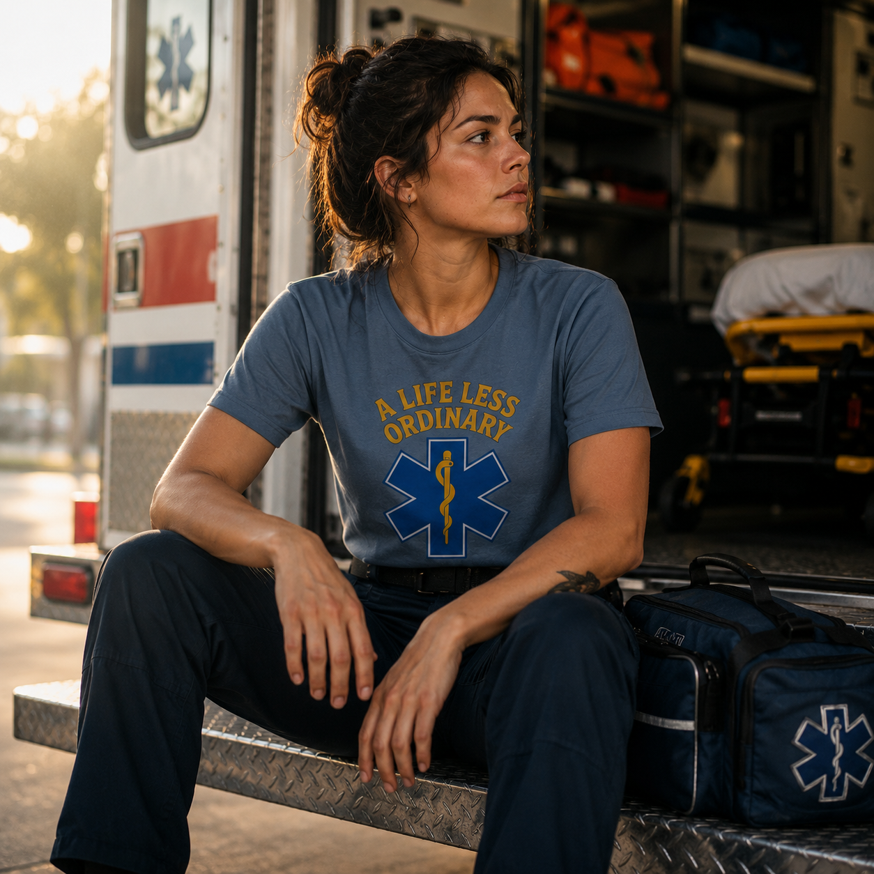 Life Less Ordinary T-shirt, front